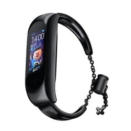 Xiaomi Mi Band 6/5/4/3 Metal Armbånd - Sort