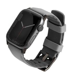 Uniq Apple Watch 4/5/6/7/8/SE/SE2 (38/40/41mm) Armband Silicon - Chalk Grå