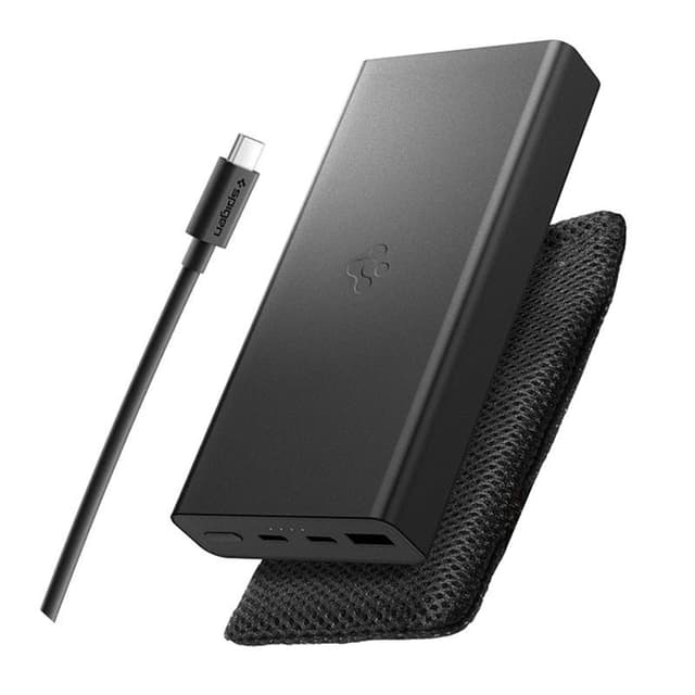 Spigen EA3020 powerbank 20000mAh 30W USB-C - Svart