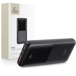 Tech-Protect PB01 powerbank 10000mAh 22.5W 3-port - Svart