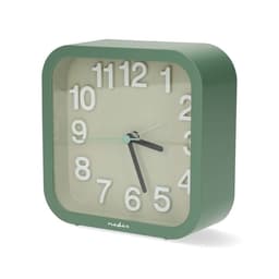 Nedis Analog Desk Alarm Clock | slumrefunksjon | Stille urverk | Grøn