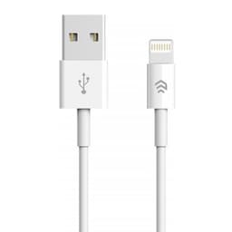 Devia Smart, Lightningkabel (2,1A), 1m, Vit