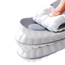 Åndbare 4D Motion skosåle Grå L