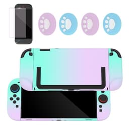 Nintendo Switch 2 Suojakotelosarja: Silikoni PC-kuori, Painikehatut ja Näytönsuoja