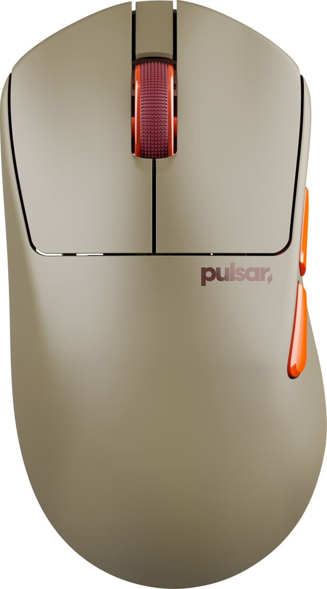 Pulsar X3 Crazylight LHD Medium trådløs mus (desert) - Elkjøp