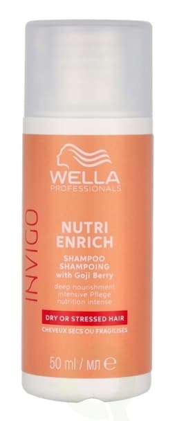 Wella Invigo - Nutri-Enrich Deep Nourishing Shampoo 50 ml With Goij Berry/Dry Or Stressed Hair