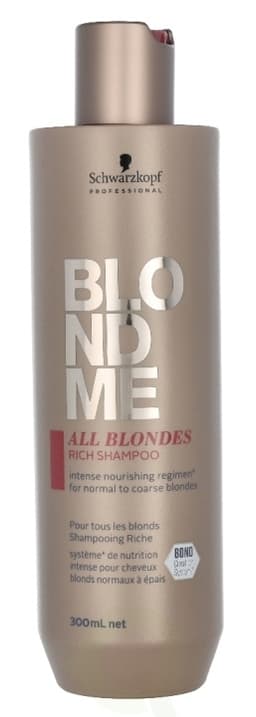 Schwarzkopf Blond Me All Blondes Rich Shampoo 300 ml For Normal Coarse Blondes