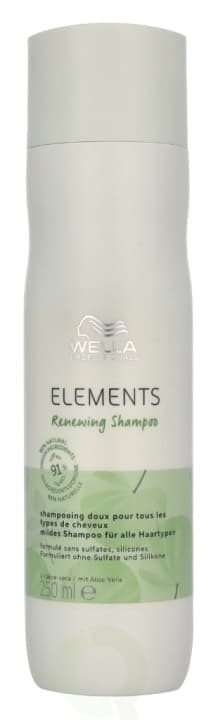 Wella Elements - Renewing Shampoo 250 ml With Aloe Vera