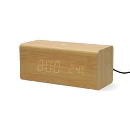 Nedis Digital Alarm Clock Radio | LED | USB-CFemale | FM | slumrefunksjon | Sleep timer | Antall alarmer: 2 | Tre