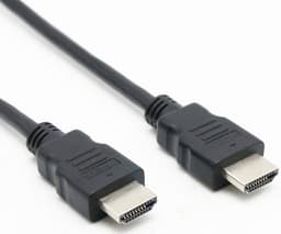 NORDIQZENZ HDMI-kabel, High-Speed Premium, 4K, HDMI 2.0, 2m, Svart