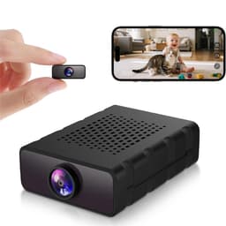 WiFi Mini Kamera Monitor Bevegelsesdeteksjon Fjernstyrt opptaker Vidvinkel Nattsyn
