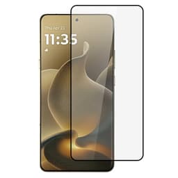 SKALO Motorola signature Heltäckande Skärmskydd Härdat Glas - Svart