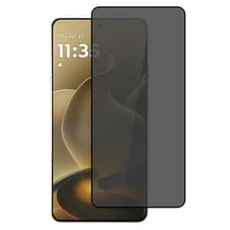 SKALO Motorola signature Privacy Skärmskydd Härdat Glas - Svart