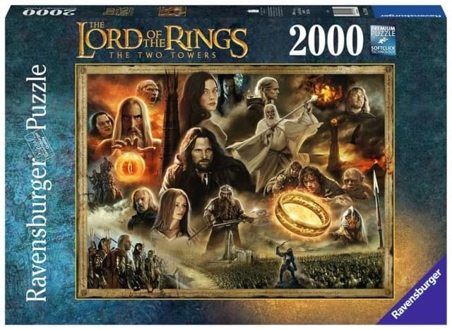 Ravensburger Sagan om ringen - De två tornen 2000p - (10217294)