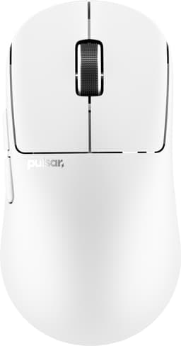 Pulsar X2N Crazylight Medium trådløs mus (Uyuni White)