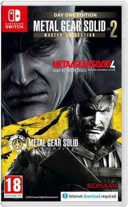Metal Gear Solid: Master Collection Vol. 2 - Dag ett-utgåvan (Switch)