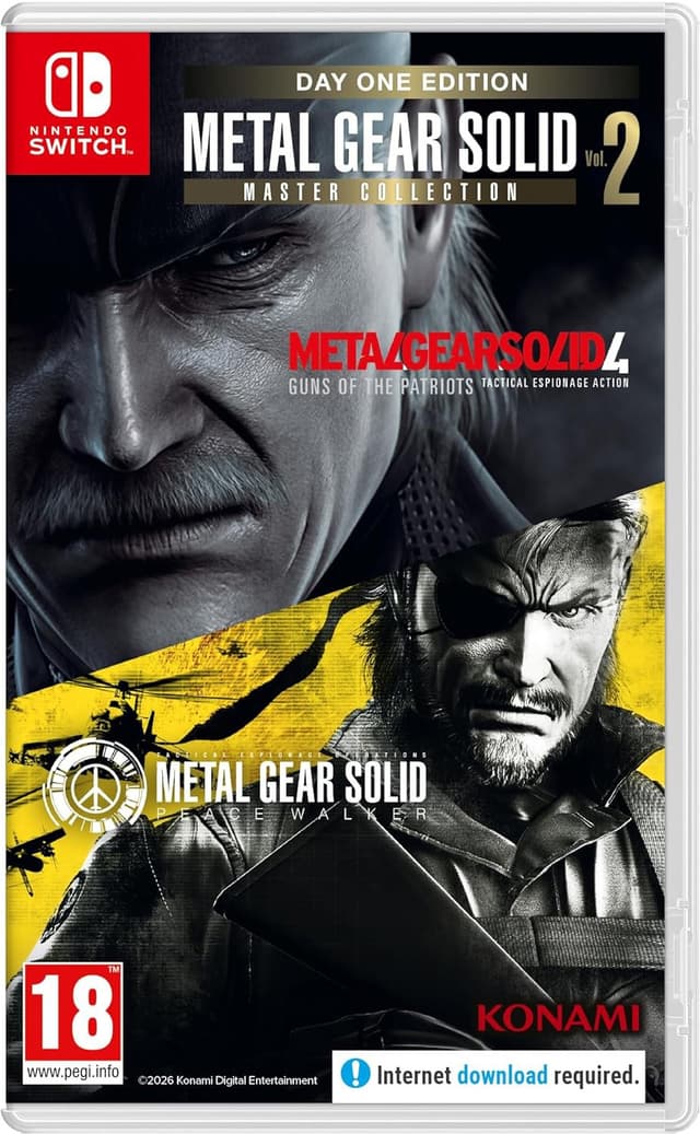 Metal Gear Solid: Master Collection Vol. 2 - Day One Edition (Switch)
