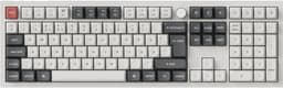 Keychron Q6 Ultra Brown trådløst gaming tastatur (hvid)