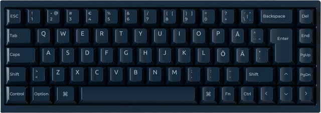 Keychron Q16 HE gamingtangentbord (keramikblått)