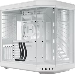 HYTE Y70 hærdet glas PC kabinet (snehvid)