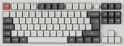 Keychron Q3 Ultra gaming-tastatur (hvid, brune switches)