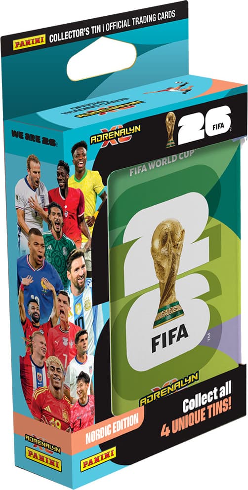 Panini World Cup 2026 Adrenalyn XL Pocket Tin samlekort