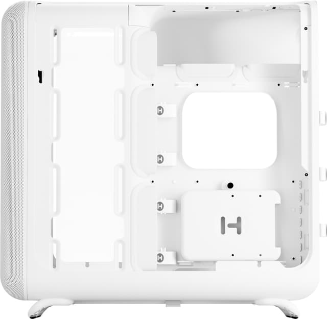 HYTE X50 Hærdet Glas PC kabinet (snehvid)