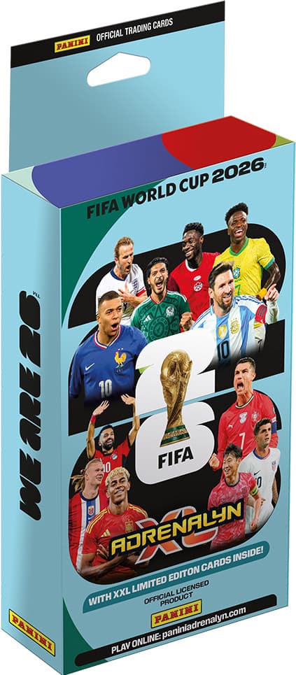 Panini FIFA World Cup 2026 Adrenalyn Maxi Blister samlarkort