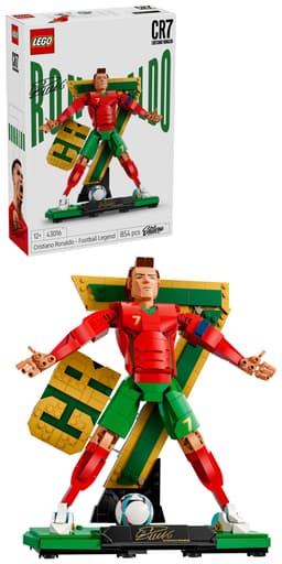 LEGO Editions Cristiano Ronaldo – fotbollslegend 43016