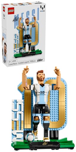 LEGO Editions Lionel Messi – fotbollslegend 43015
