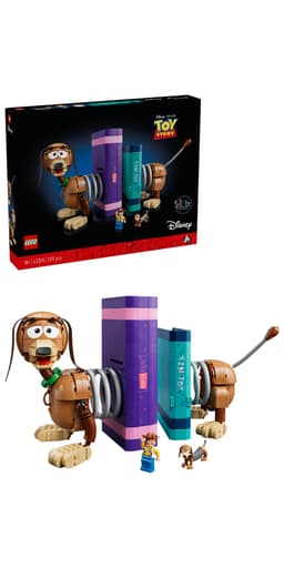 LEGO ǀ Disney og Pixar Bokstøtter av Slinky Dog fra Toy Story 43301