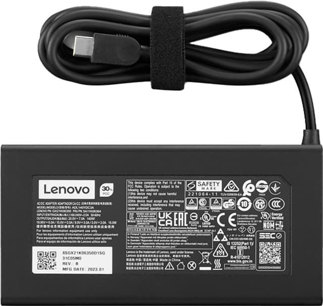 Lenovo Legion Slim USB-C 140W AC-adapter (CE) - Elgiganten