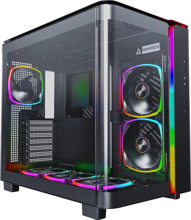 Montech King 95 Pro PC kabinet (sort)