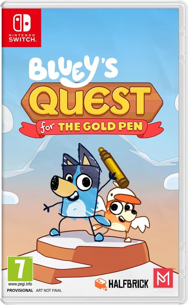 Bluey's Quest for the Gold Pen (Switch)