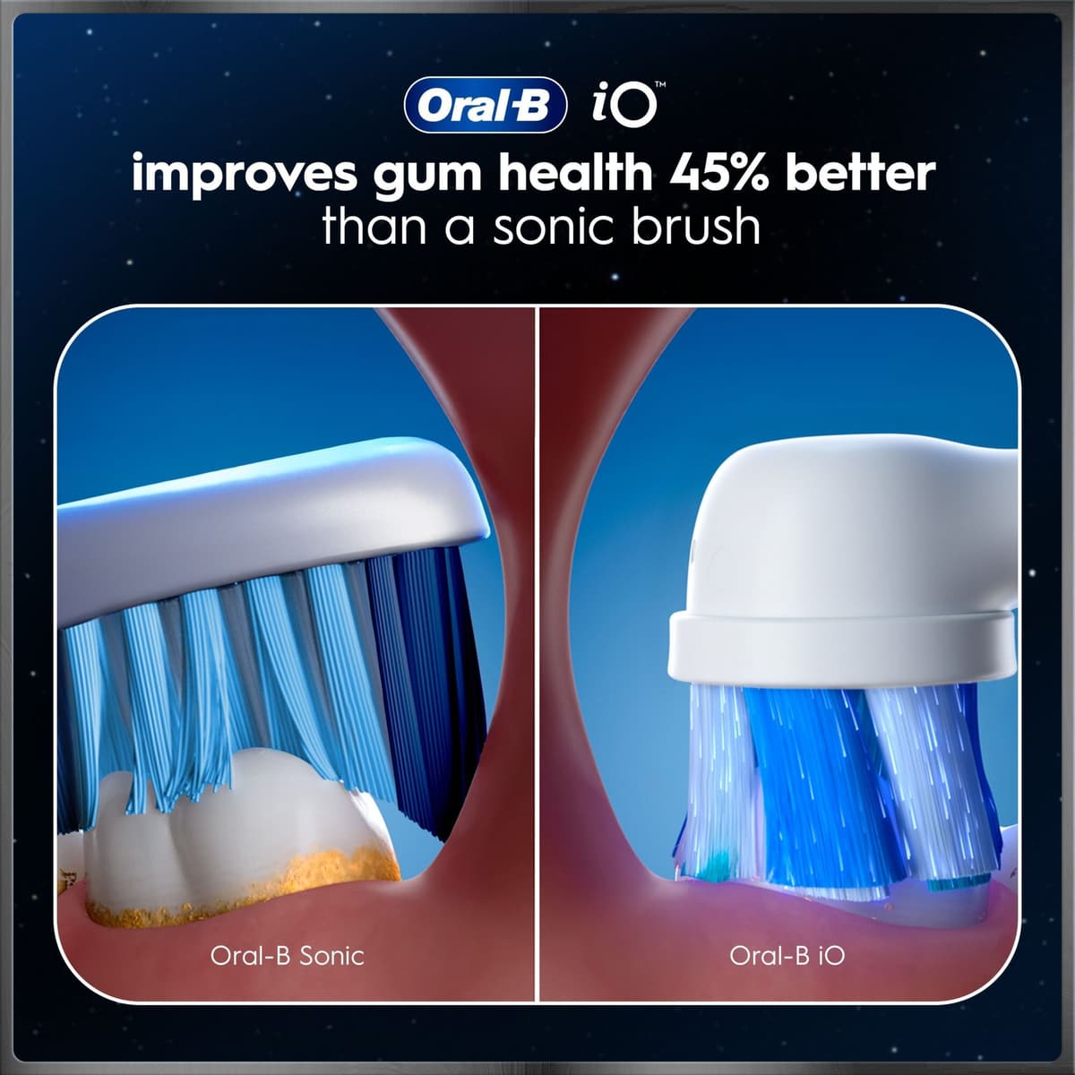 Oral-B iO10 elektrisk tandbørste 067423 (Stardust hvid) - Billede 4