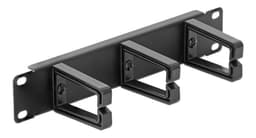 DELOCK 43342 10"" Kabelhanteringspanel, svart