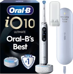 Oral-B iO10 elektrisk tandborste 067423 (Stardust vit)