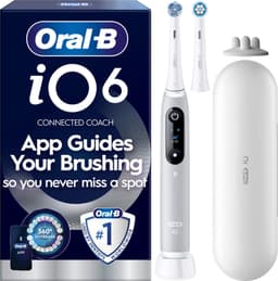Oral-B iO6 elektrisk tandbørste 067805 (grå opal)