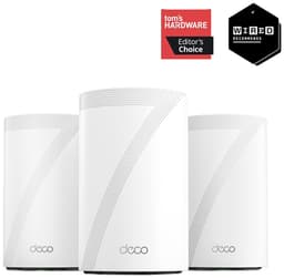 TP Link Deco BE26 Wi-Fi 7 mesh system (3 pakning)