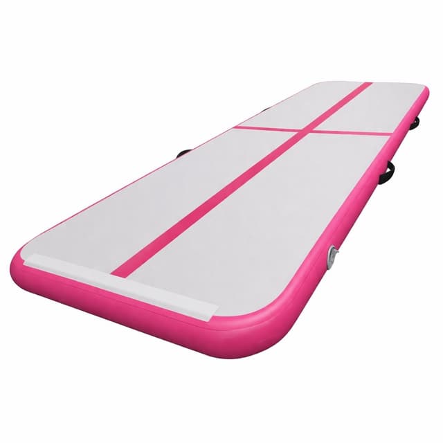 ASG Airtrack 400 x 100 x 20 cm - Pink/Grå
