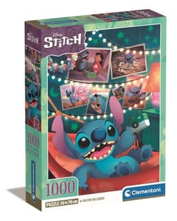 Clementoni 1000 stk CB Collection Disney Stitch i høj kvalitet