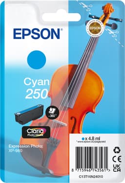 Epson 250 blekkpatron (cyan)