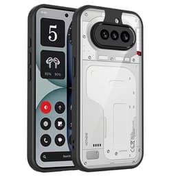 TPU+Acrylic deksel til Nothing Phone 4a - Onyx Black