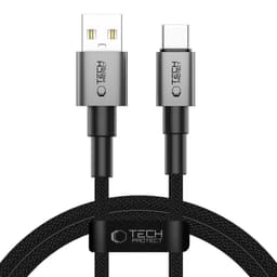 Tech-Protect Ultraboost DNA USB-C-kabel 3A 1m - Iron Grey