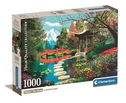 Clementoni 1000 stk CB Collection Fuji Garden af høj kvalitet