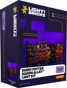 Light My Bricks ljuskit Harry Potter Diagon Alley 75978