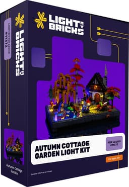 Light My Bricks valosarja Autumn Cottage Garden 11372