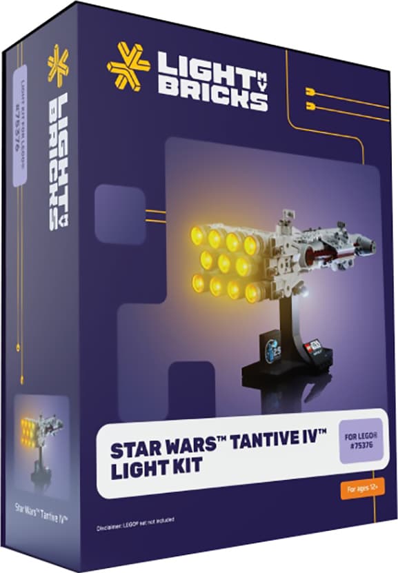 Light My Bricks Star Wars Tantive IV ljuskit 75376