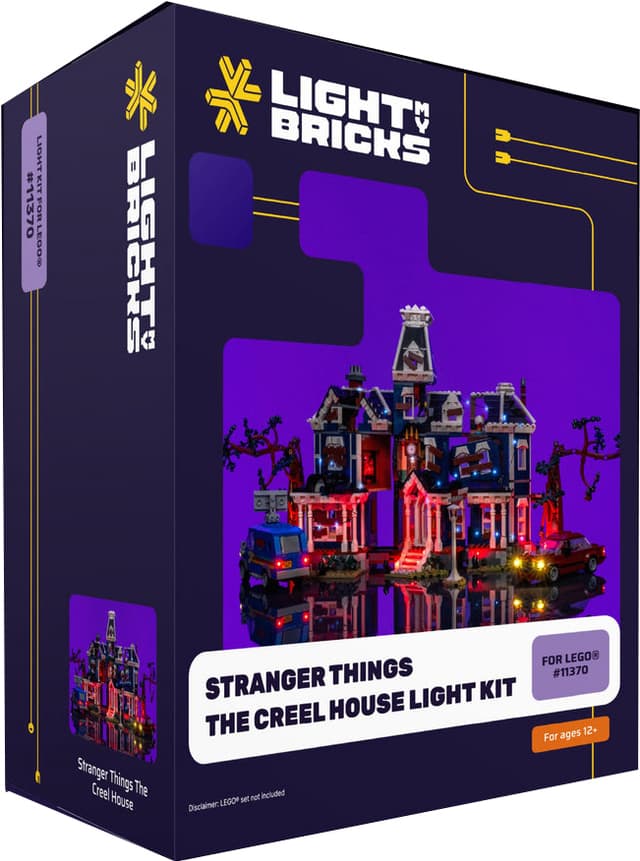 Light My BricksStranger Things Creel House lyskit