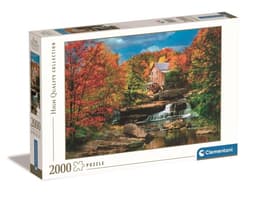 Clementoni 2000 stk høykvalitets kolleksjon GLADE CREEK GRIST MILL